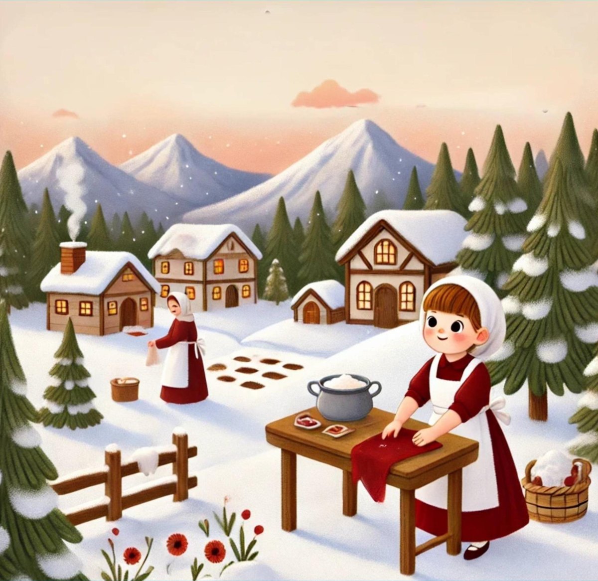 Illustration for Anna's Less Snowy Lesson