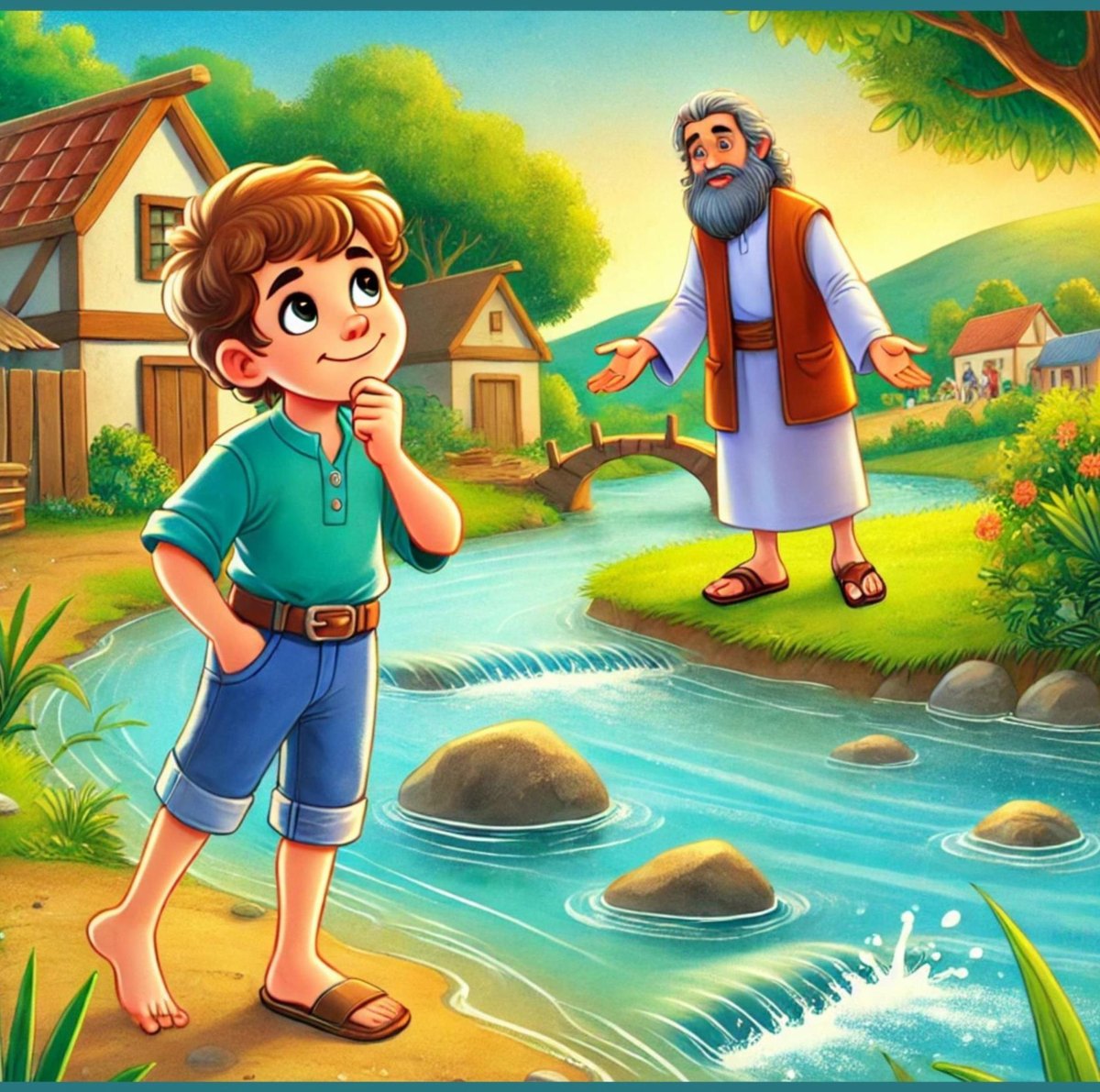 Illustration for Jonah and the Wise Path