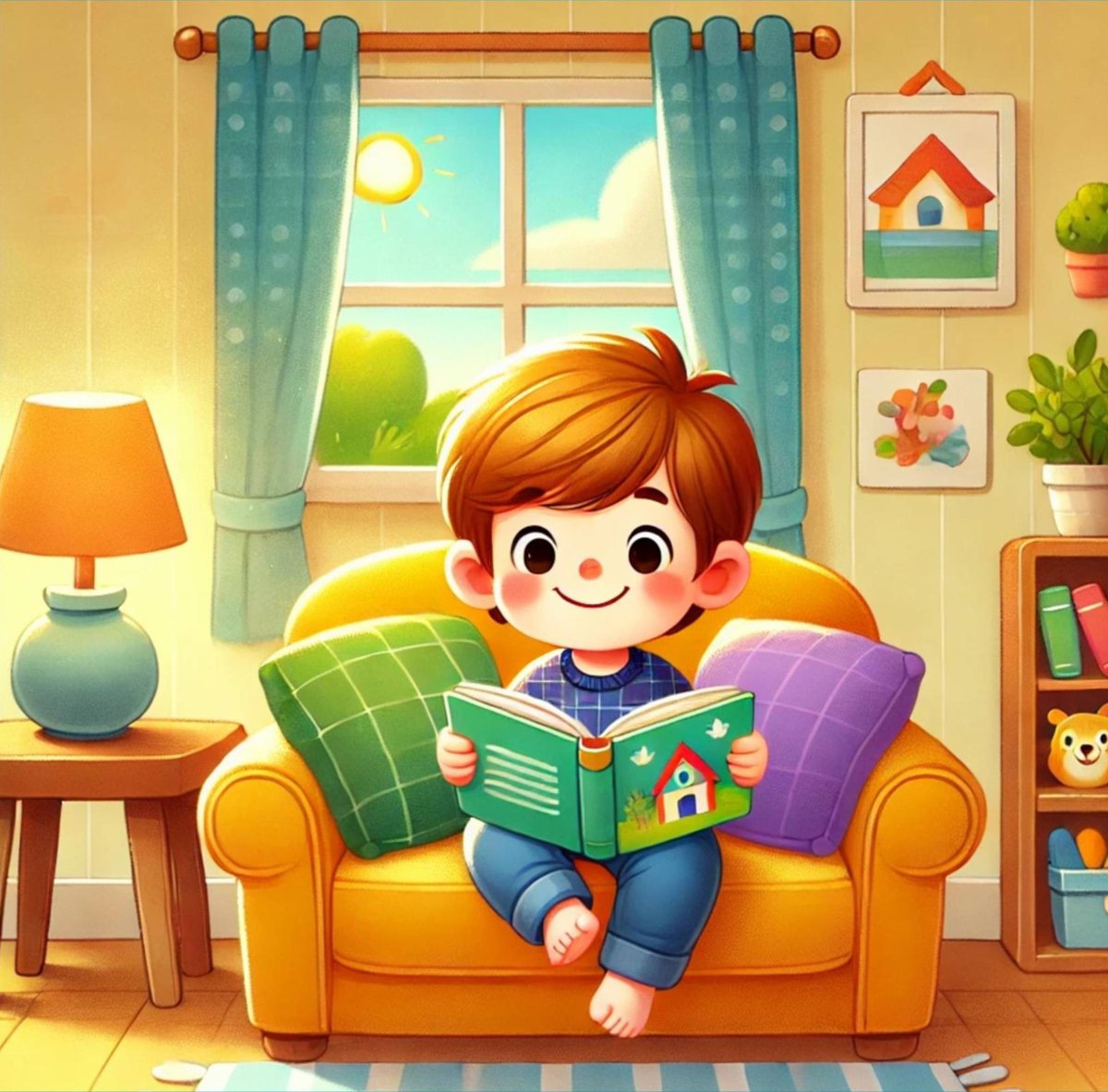 Illustration for Timmy's Busy Day