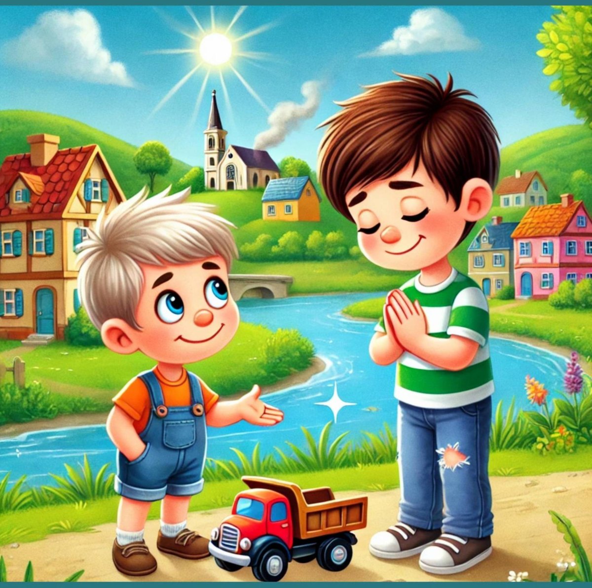 Illustration for Ben Learns To Forgive