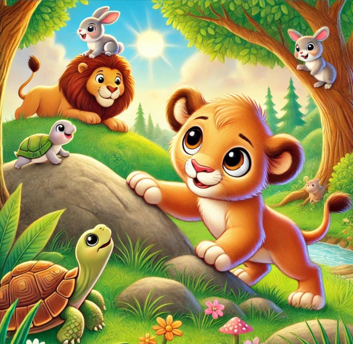 Illustration for Brave Lila Learns To Trust God